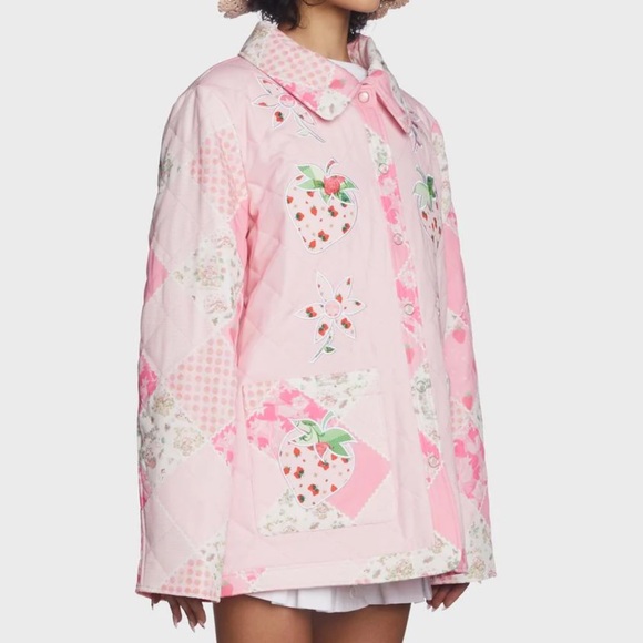 Dollskill Strawberry Shortcake Jacket - Picture 2 of 6